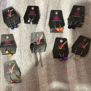 Paparazzi Multicolor Earring Collection  5pair for $15 or 10 pair for 24
